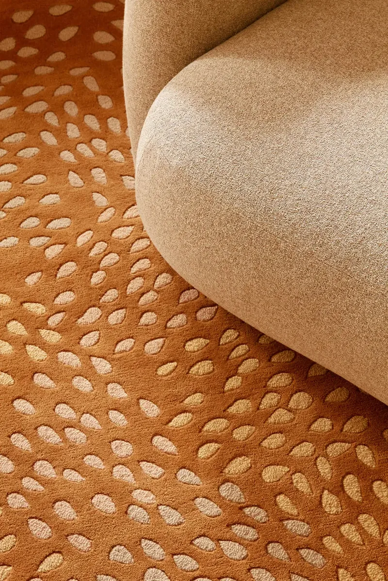 Del Hand Tufted Wool Rug — Bhadohi Rug