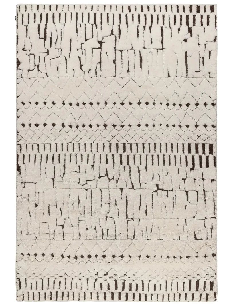 Highline Hand Knotted Wool Rug — Bhadohi Rug