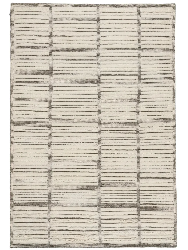 Hood Hand Knotted Wool Rug — Bhadohi Rug