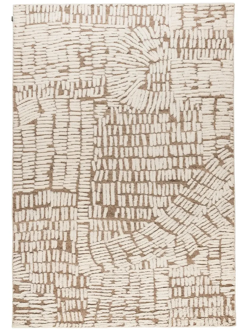 Linker Hand Knotted Wool Rug — Bhadohi Rug