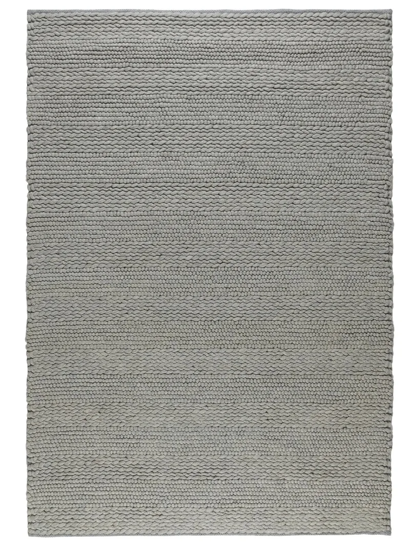 Rustid Hand Woven Wool Rug — Bhadohi Rug