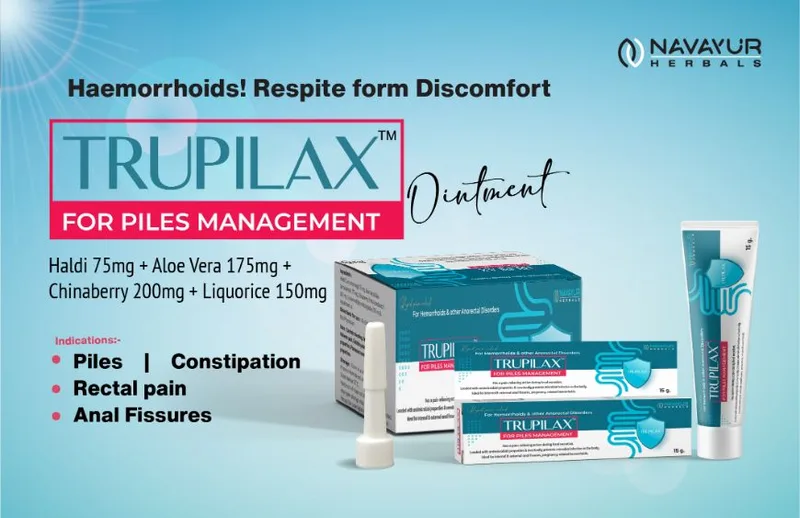 Trupilax Ointment — Navayur Herbals
