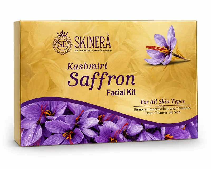 Saffron Facial Kit — Zamindar Kesar (Pampore saffron)